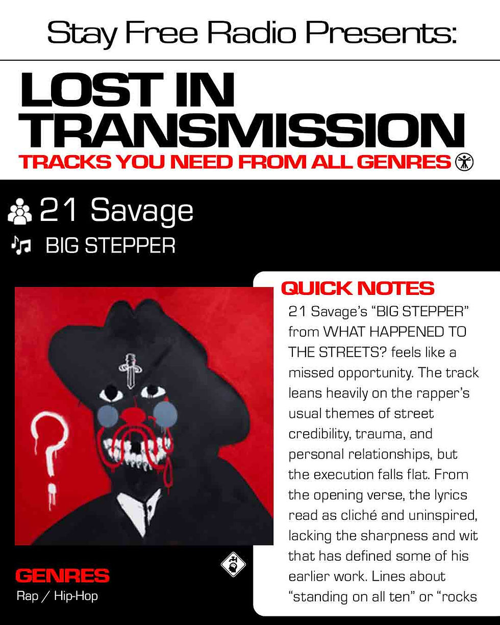 21 Savage BIG STEPPER Meaning and Review