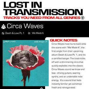 Circa Waves We Made It Meaning and Review