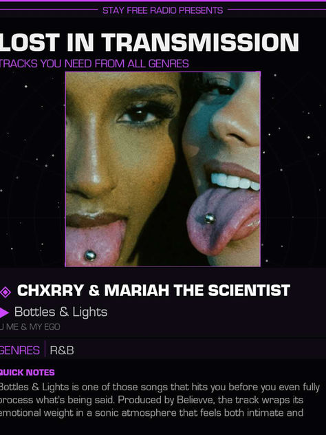 Chxrry & Mariah the Scientist Bottles & Lights Meaning and Review