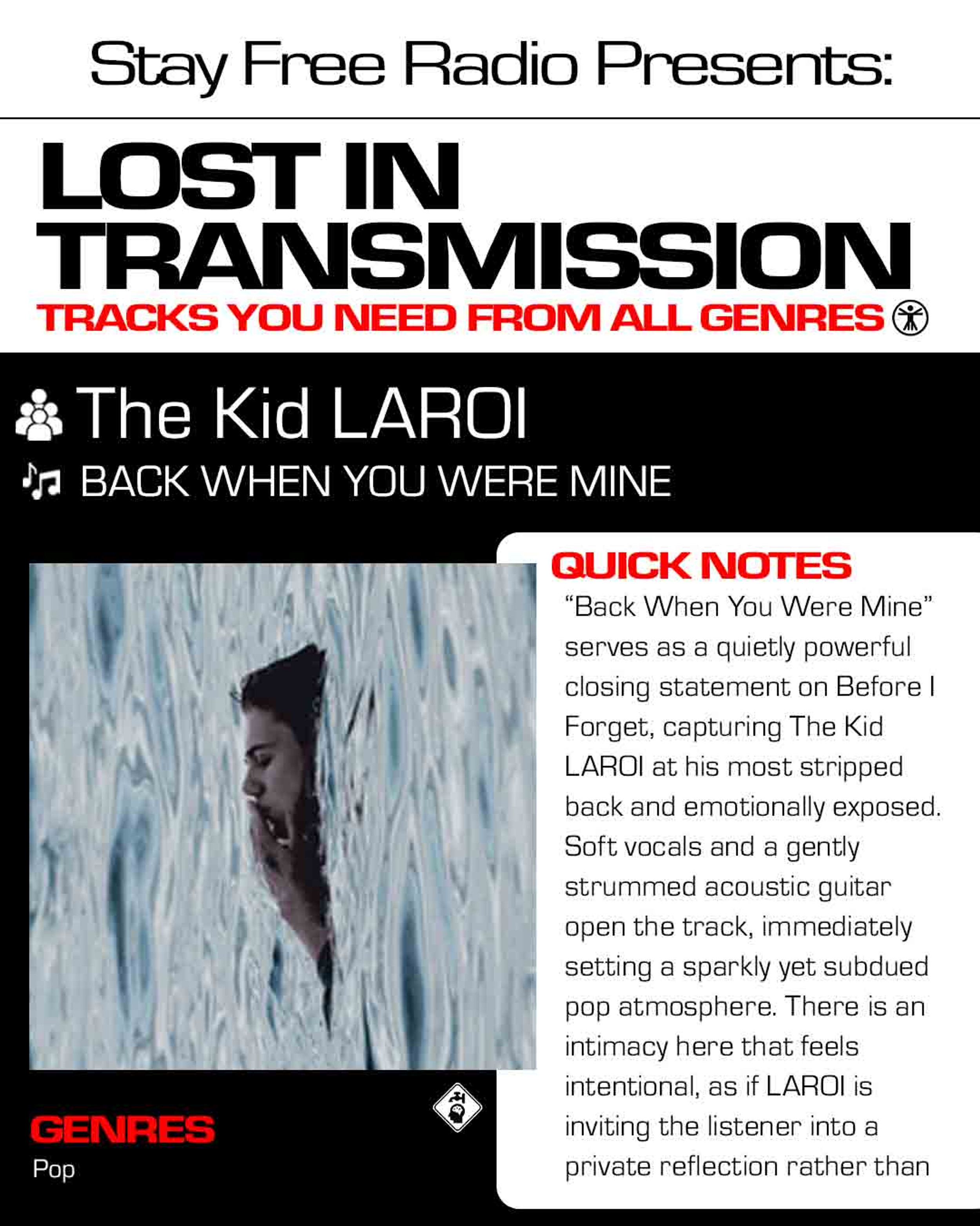 The Kid LAROI BACK WHEN YOU WERE MINE Paroles Signification