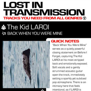 The Kid LAROI BACK WHEN YOU WERE MINE Meaning and Review