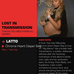 Latto Chrome Heart Diaper Bag Meaning and Review