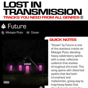 Future Ocean Meaning and Review