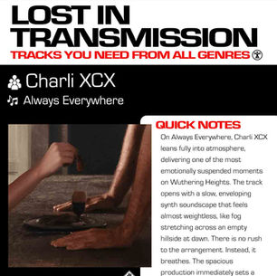Charli XCX Always Everywhere Meaning and Review