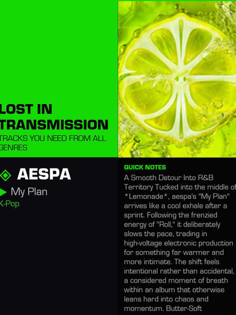 Aespa My Plan Meaning and Review