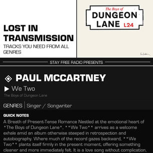Paul McCartney We Two Meaning and Review
