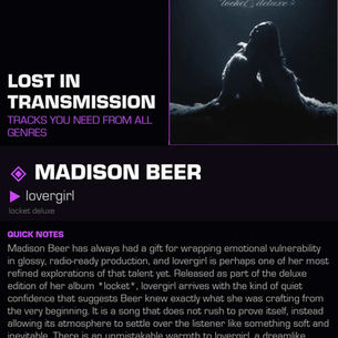 Madison Beer lovergirl Meaning and Review
