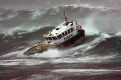 Wind strength 93kts, smoking water