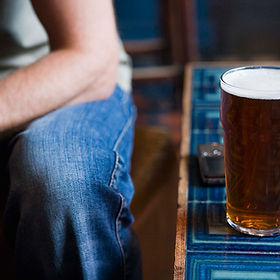 Beer on Table