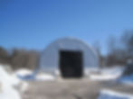 Municipal sand shed