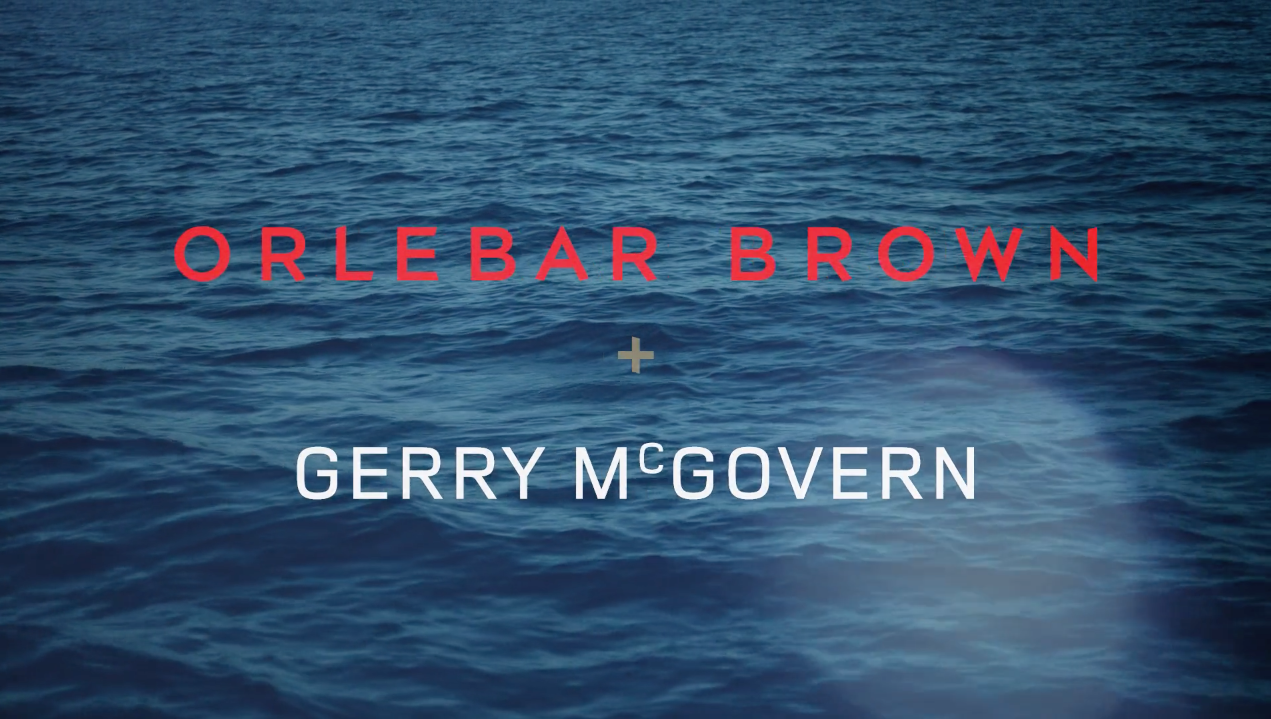 Orlebar Brown and Gerry McGovern