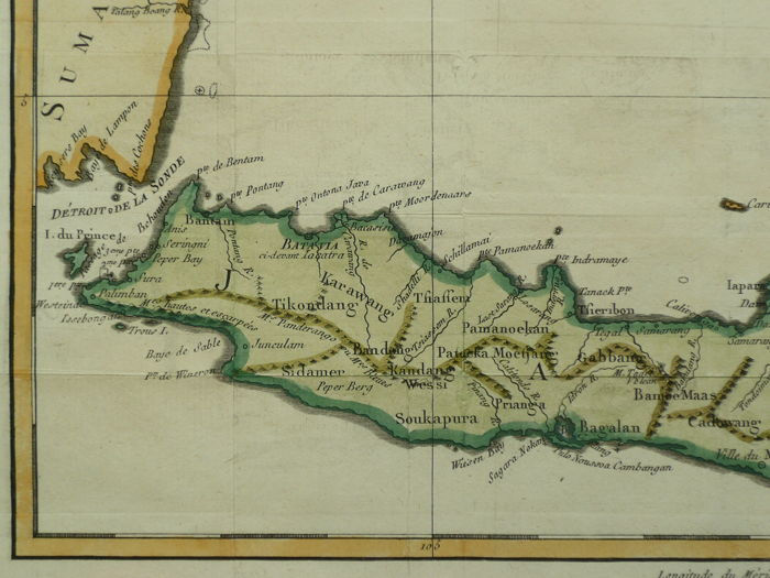 Thumbnail: 1750 Deuxieme Carte des Isles de la Sonde