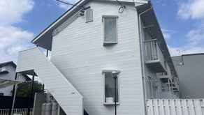 【アパート 外壁塗装工事】