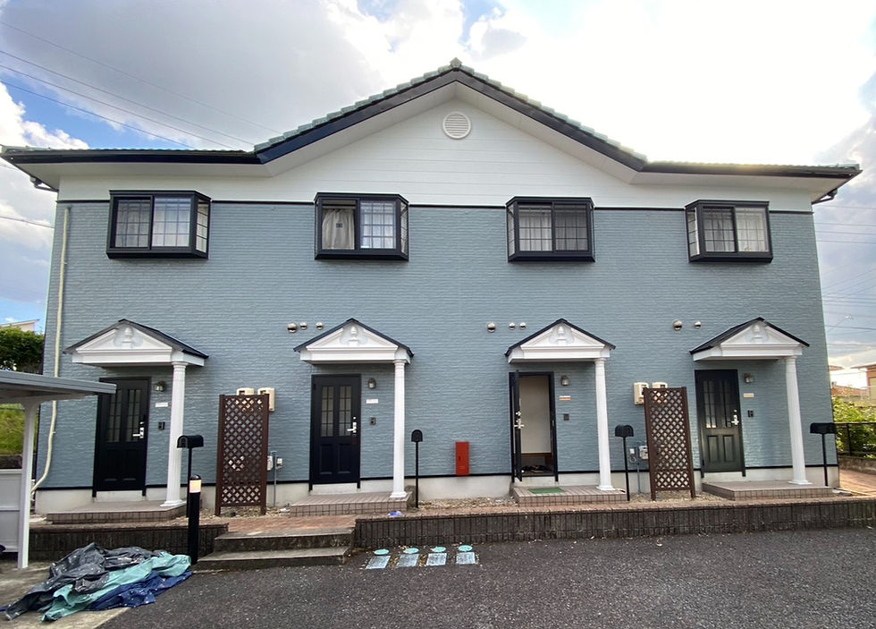 【アパート 外壁塗装工事】