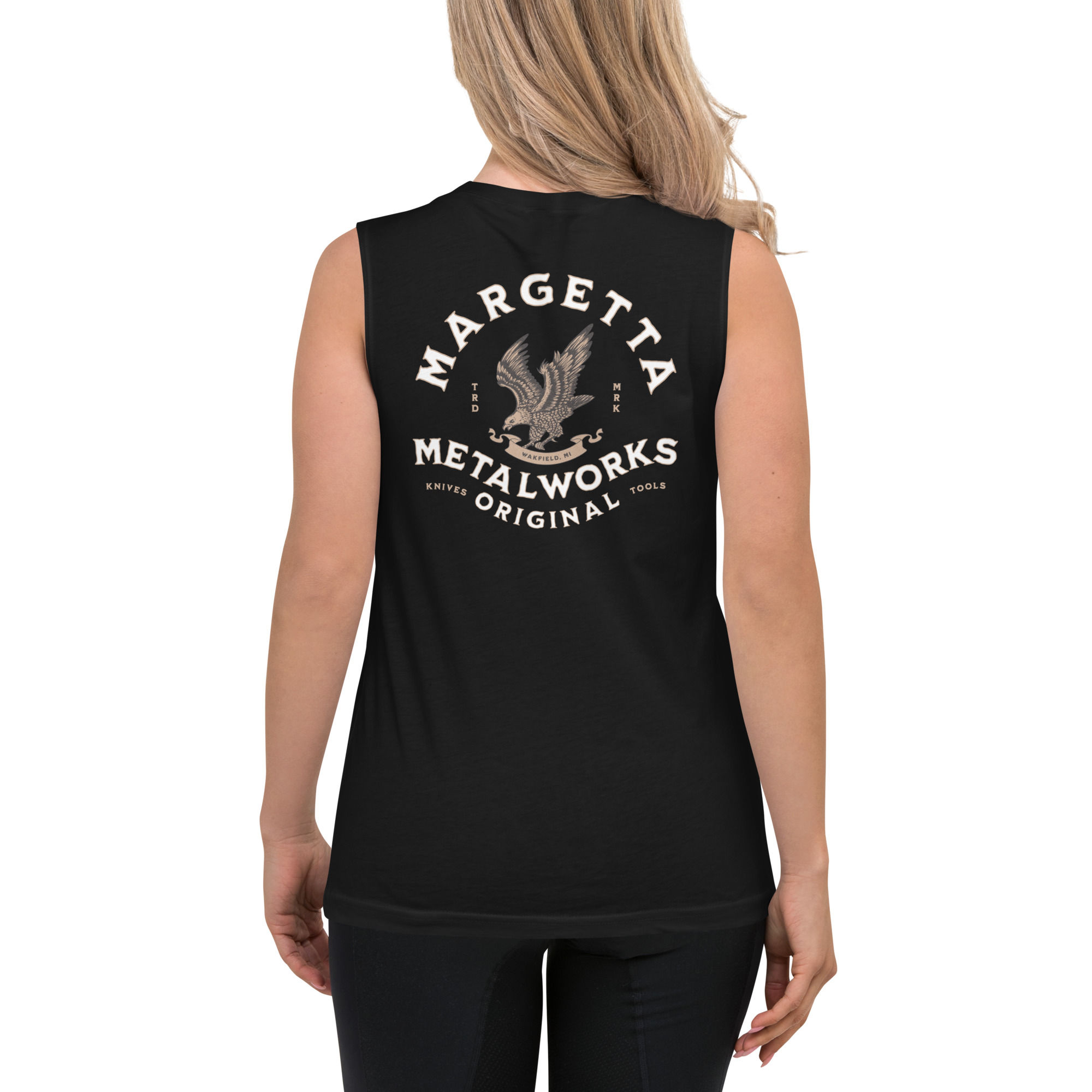Margetta Metalworks Eagle Muscle Tank