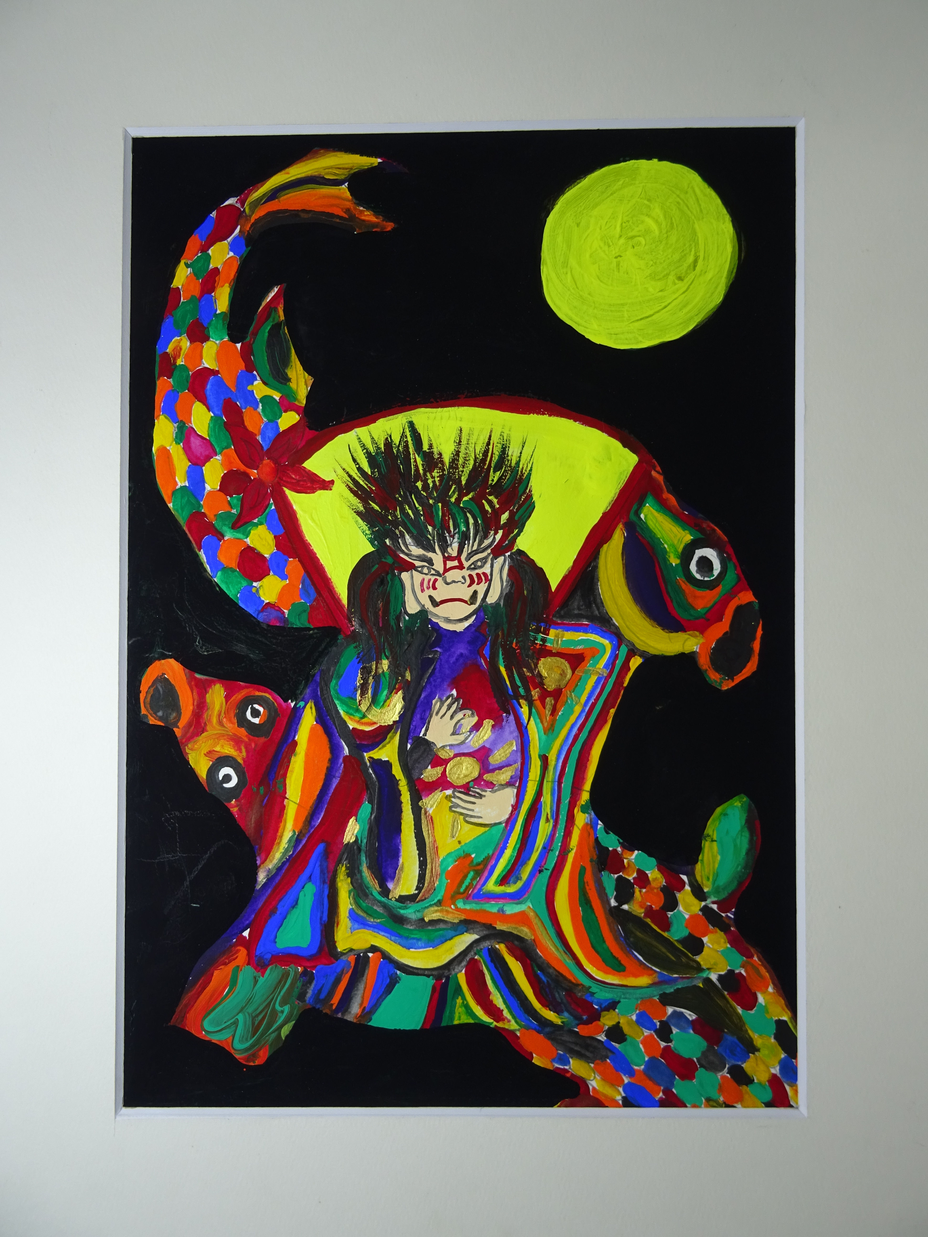 『月夜の仏』フジタヤスヒロ：作