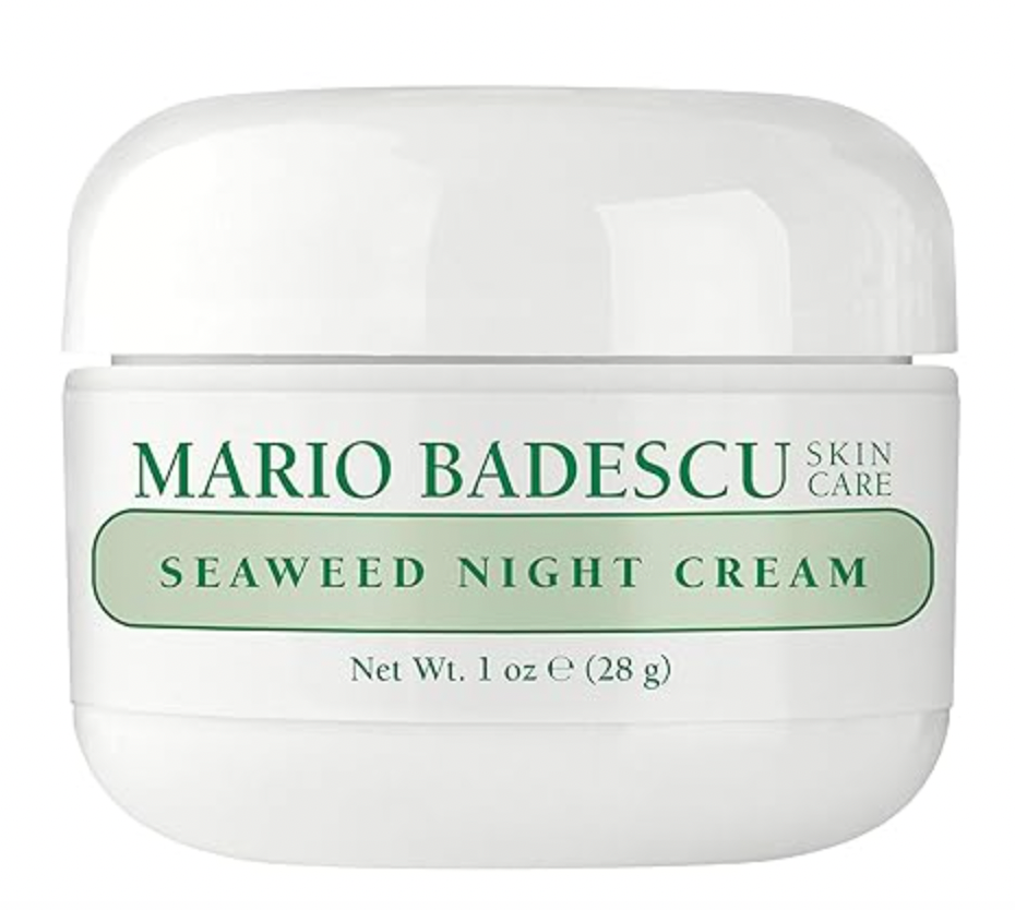 Mario Badescu Night Cream for Face, Ultra-Rich Overnight Anti Aging Cream 1 oz.