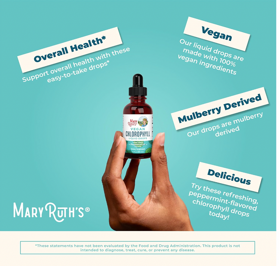 Thumbnail: MaryRuth's Chlorophyll Liquid Drops, Peppermint, 2 oz.
