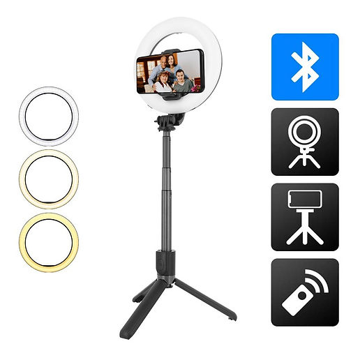 Selfie Stick Ring Light