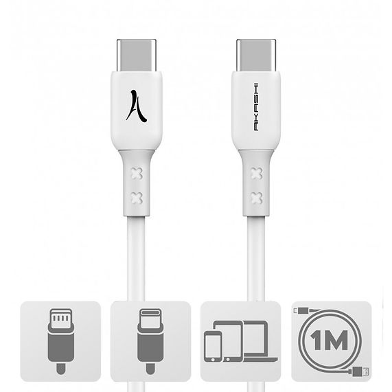 Câble USB-C vers USB-C Noir
