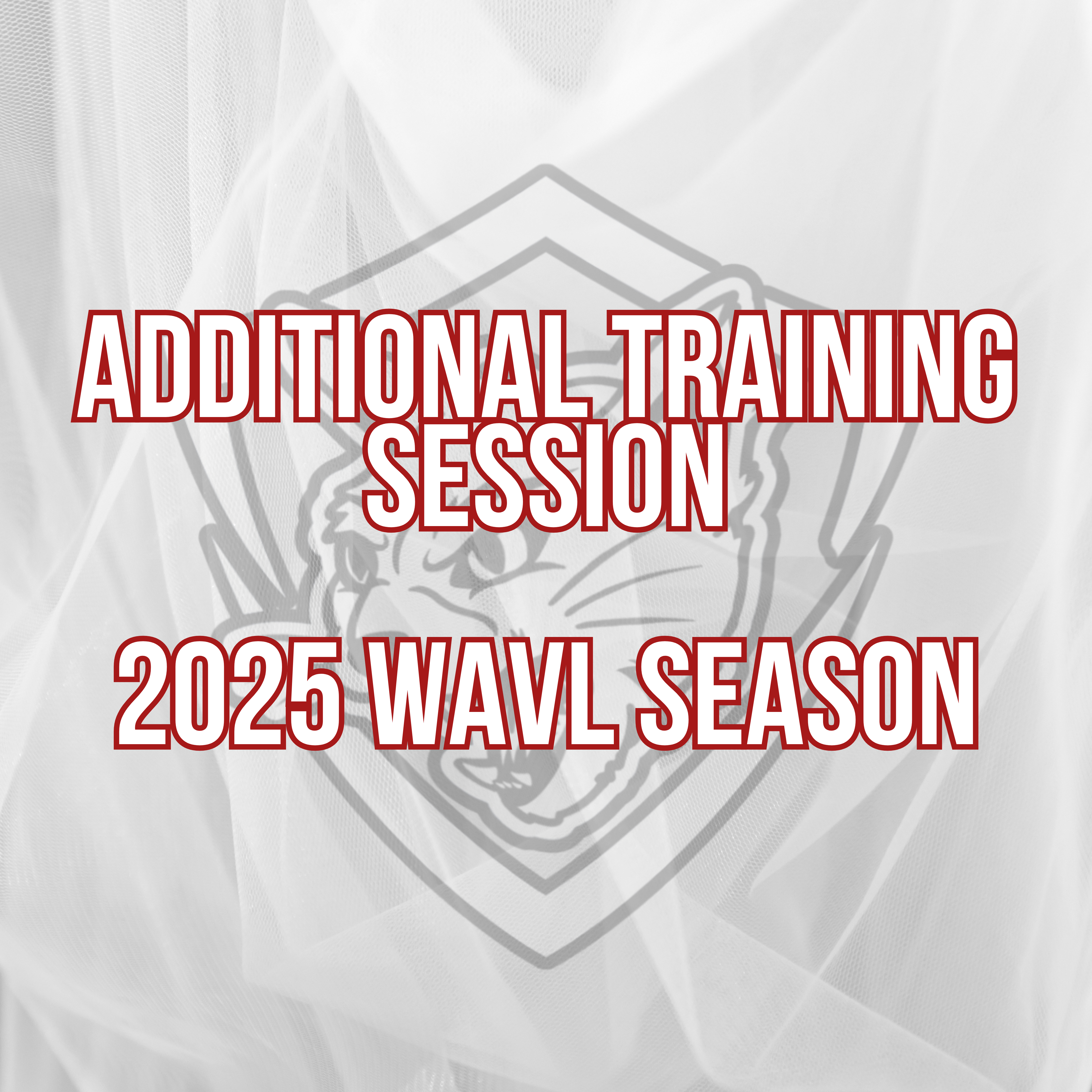SLW ONLY - Additional Training Session - 2025 WAVL
