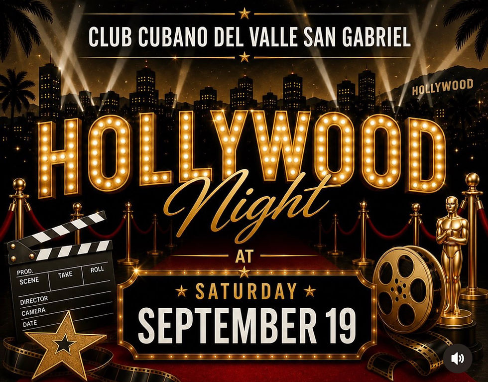 🎬✨ HOLLYWOOD NIGHT ✨🎬