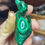 Thumbnail: Malachite Duck carving sale