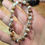 Thumbnail: Garnet in Wollastonite bracelet