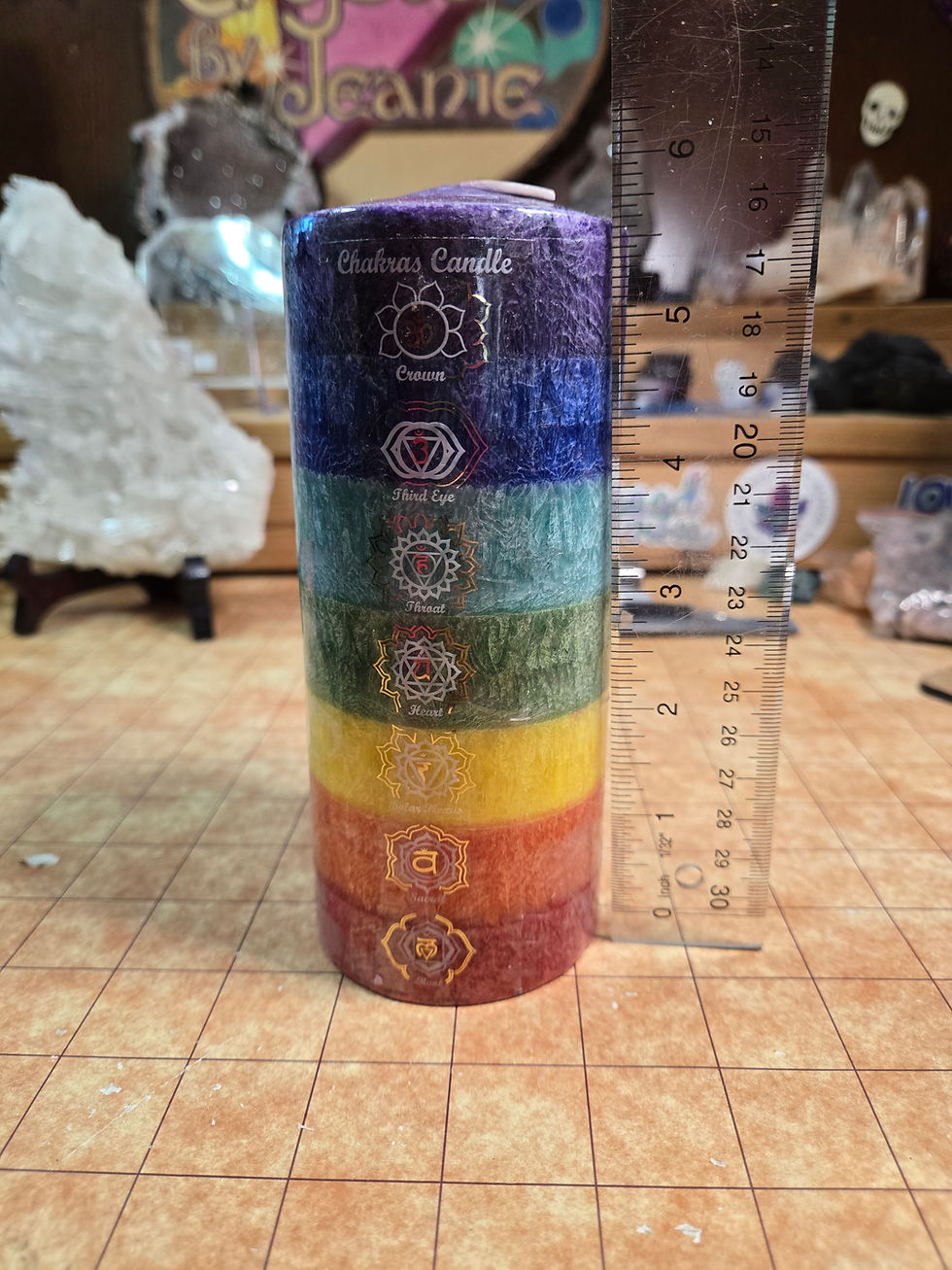 Thumbnail: Large Chakra Candle