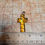 Thumbnail: Amber cross pendant with .925 silver