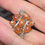 Thumbnail: Sunstone pendant handmade in  .925 sterling