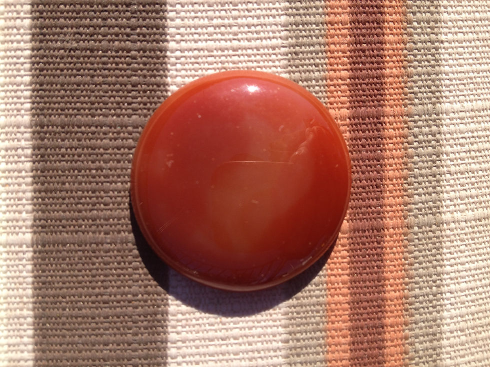 Thumbnail: Carnelian Cabochon Rounds(10)