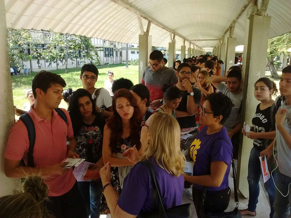 Vera Jacob visita RU