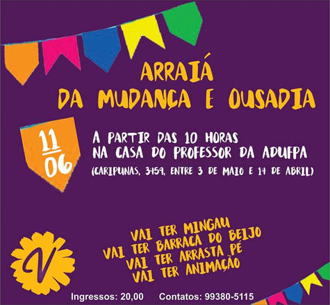 Festa reúne chapa "Mudança e Ousadia", em Belém