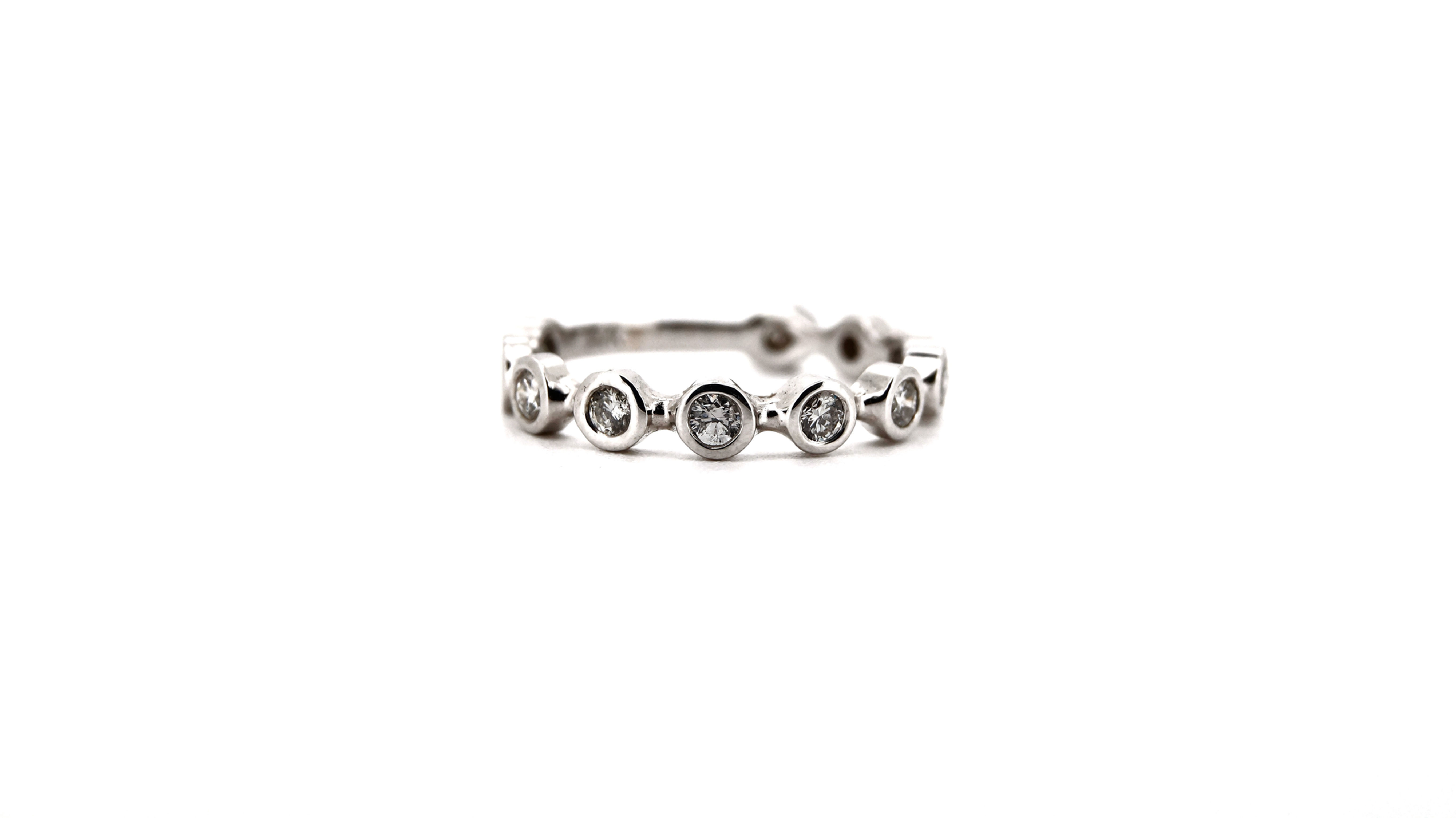 14k ‘Bubble Diamond’ Ring