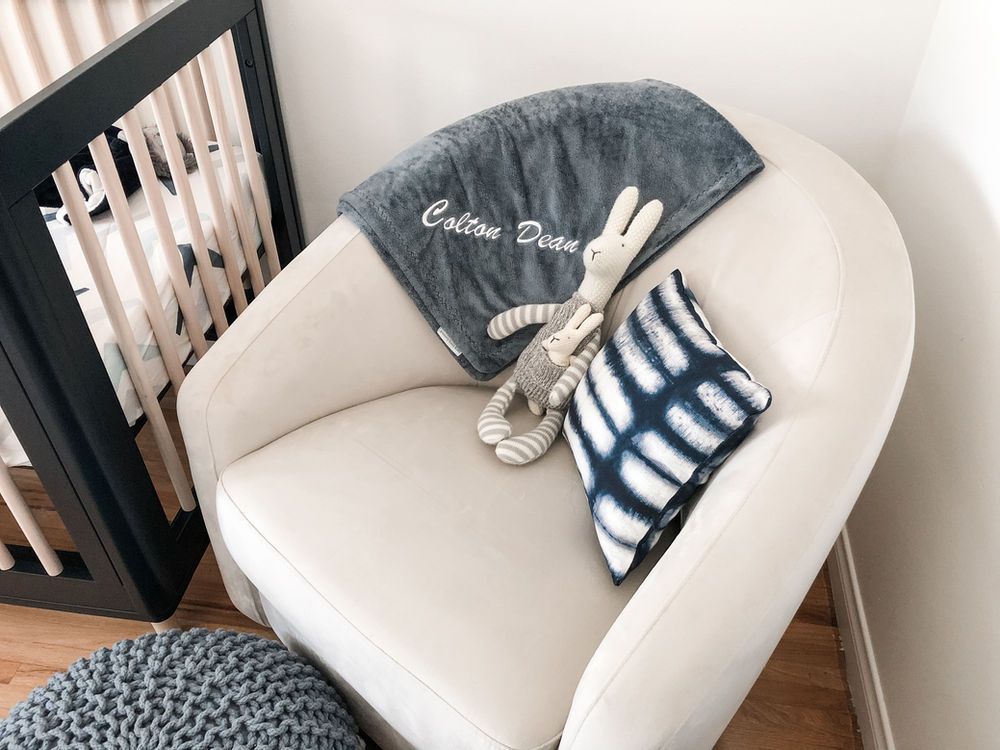 Colton's Sea and Sky-Themed Nursery Reveal + Guest Room Combo