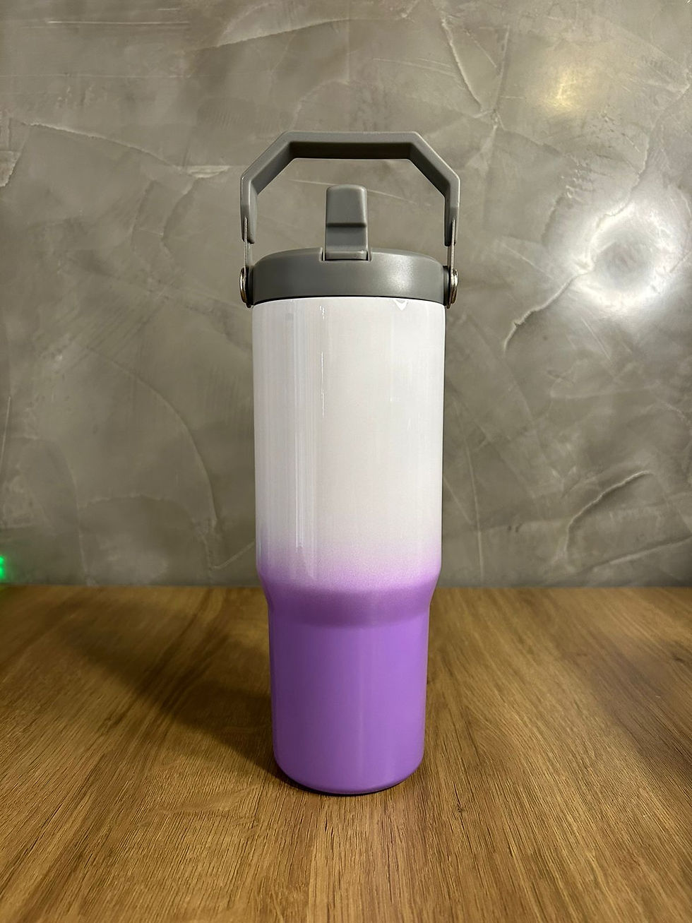 Garrafa Térmica Degradê Lilás 950ml