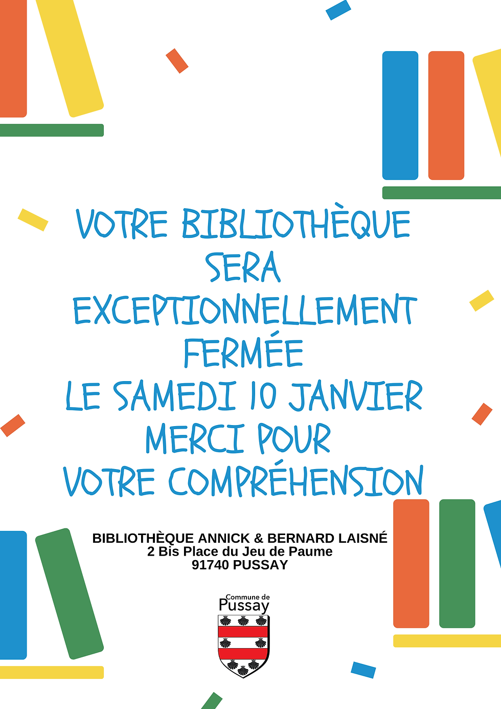 FERMETURE EXCEPTIONNELLE