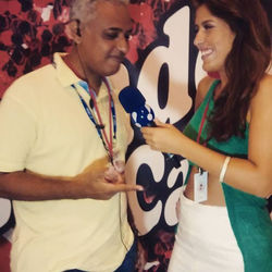 Entrevista para colega do TV Fama_#producaojornalistica _#tvfama _#dmgloboassessoriadeimprensa