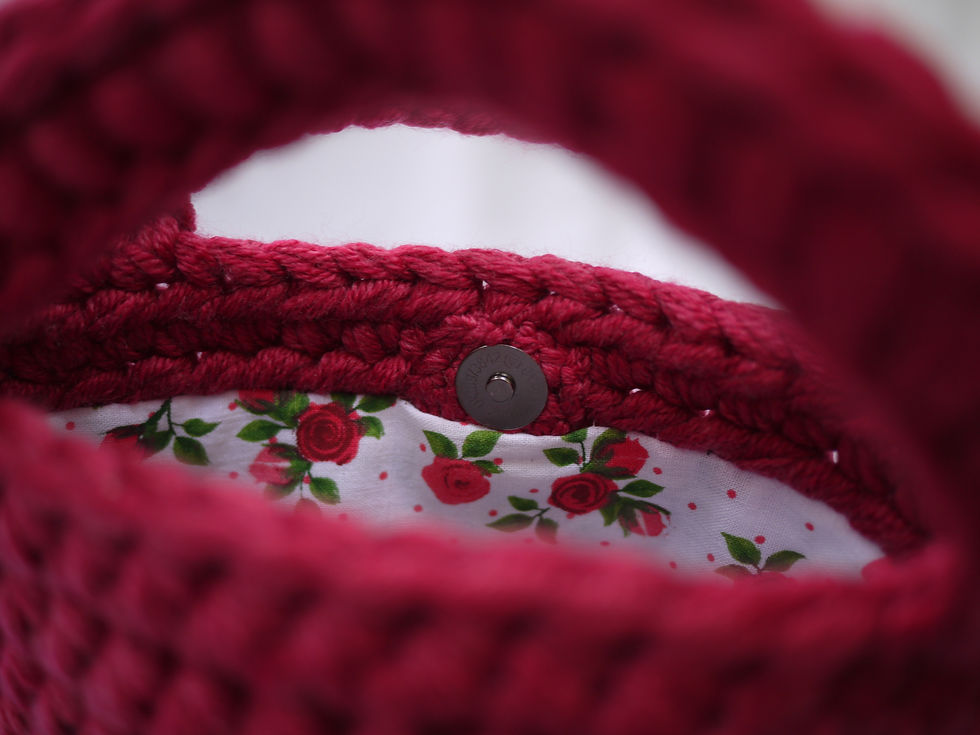 Thumbnail: Small Tote bag - Berry