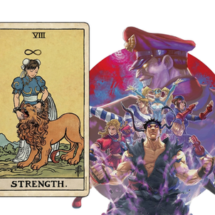Street Fighter se relaciona com o arcano A Força do tarô