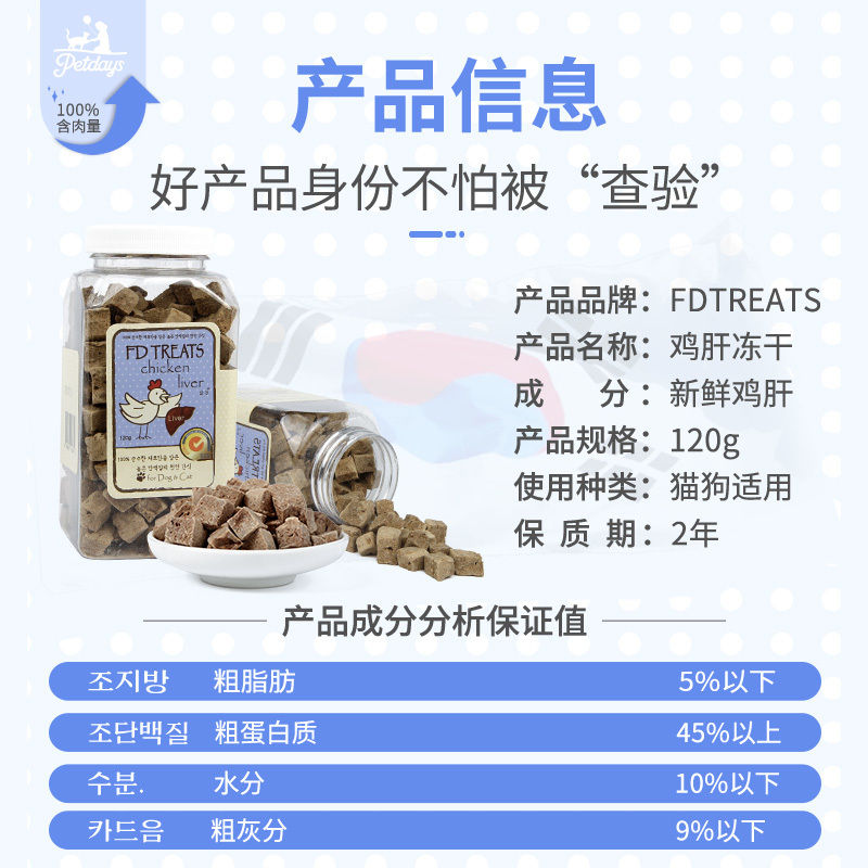 縮圖：FD Treat（狗或猫的鸡肝味）