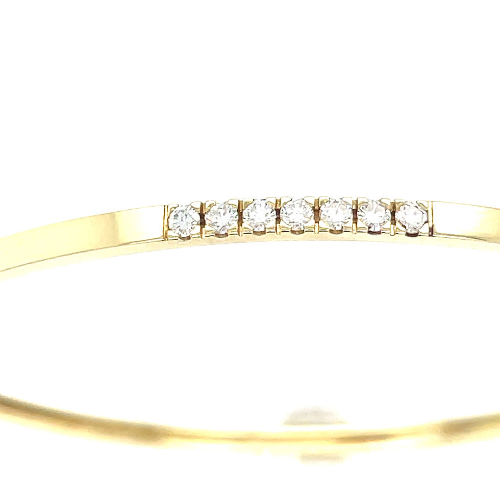 Thumbnail: Diamonde Slavenarmband 14Kt. Geelgoud