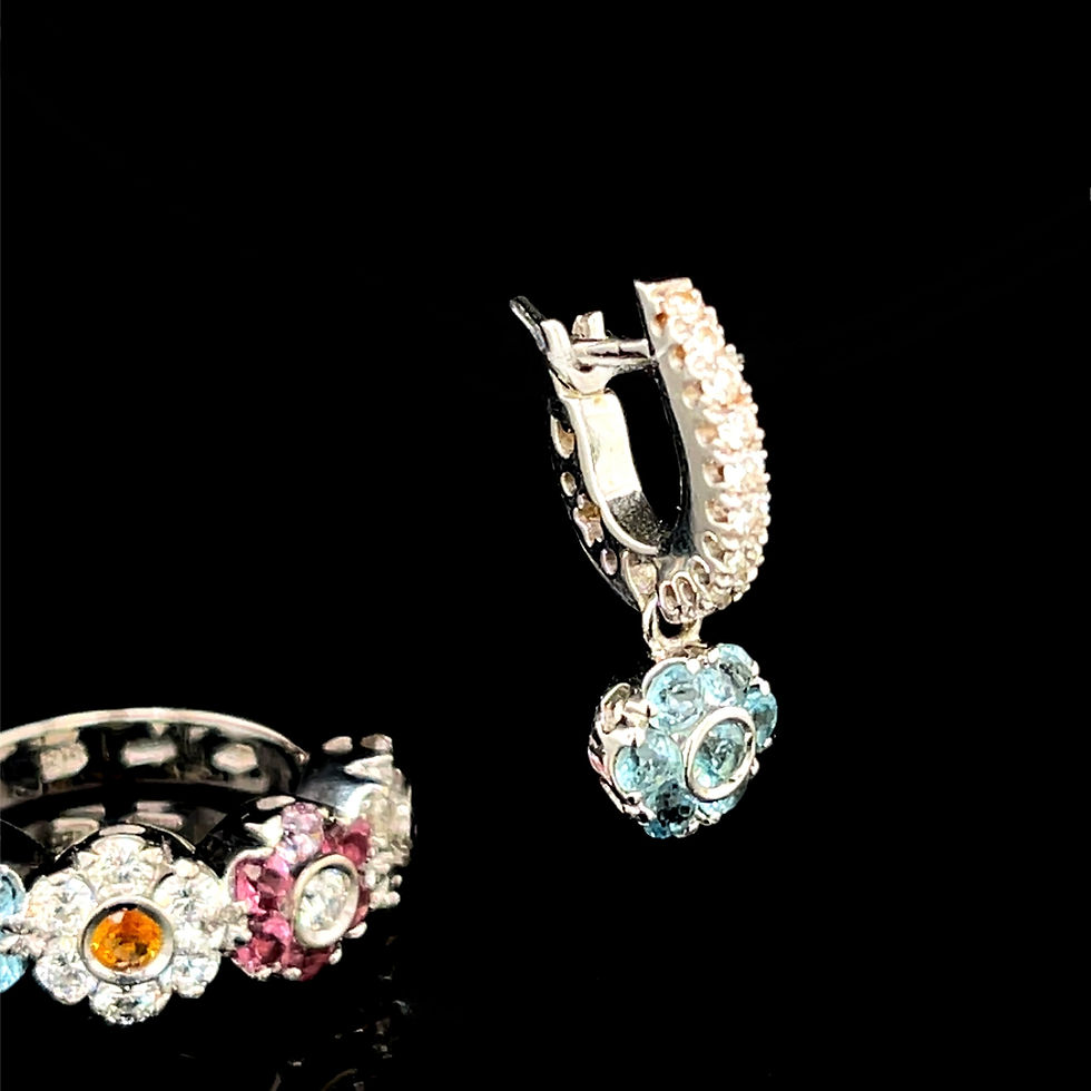 Thumbnail: Pasquale Bruni Ring briljant en topaas 18Kt.