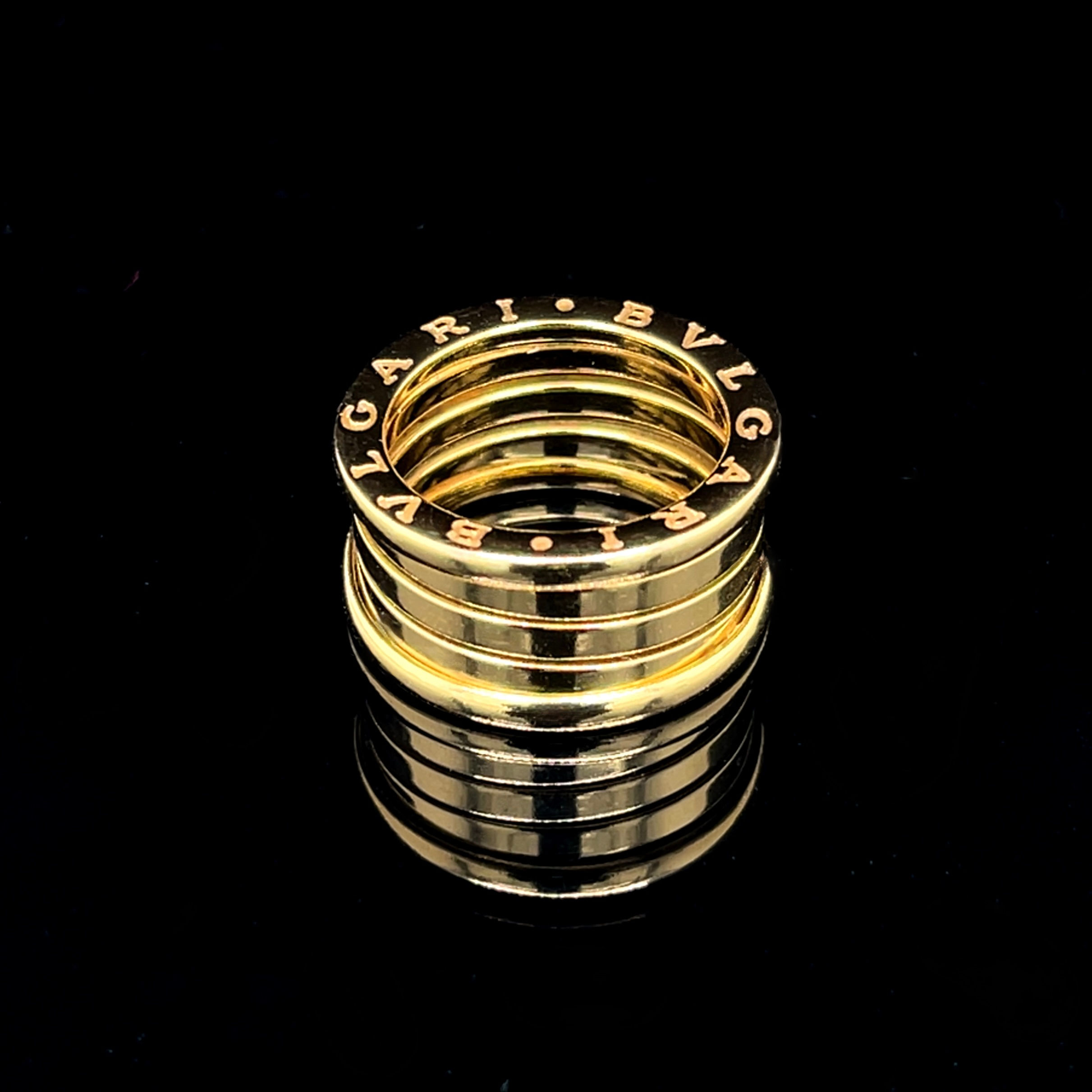 Originele Bvlgari B.Zero1 Ring 18Kt. Geelgoud