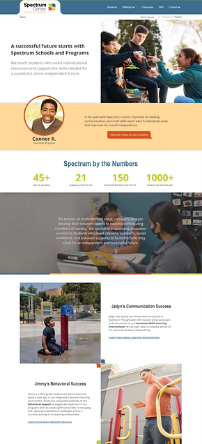 Spectrum schools homepage.png
