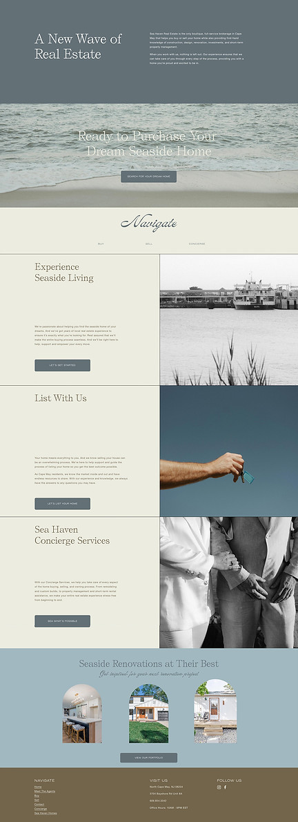 Seahaven Website