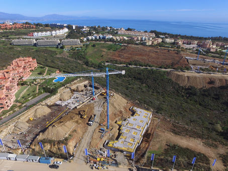 FINALIZACIÓN CIMENTACIÓN Y ESTRUCTURA DE LA PROMOCION "SUNRISE HEIGHTS" DE METROVACESA