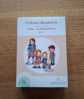 Gebarenkaarten deel 1 basis