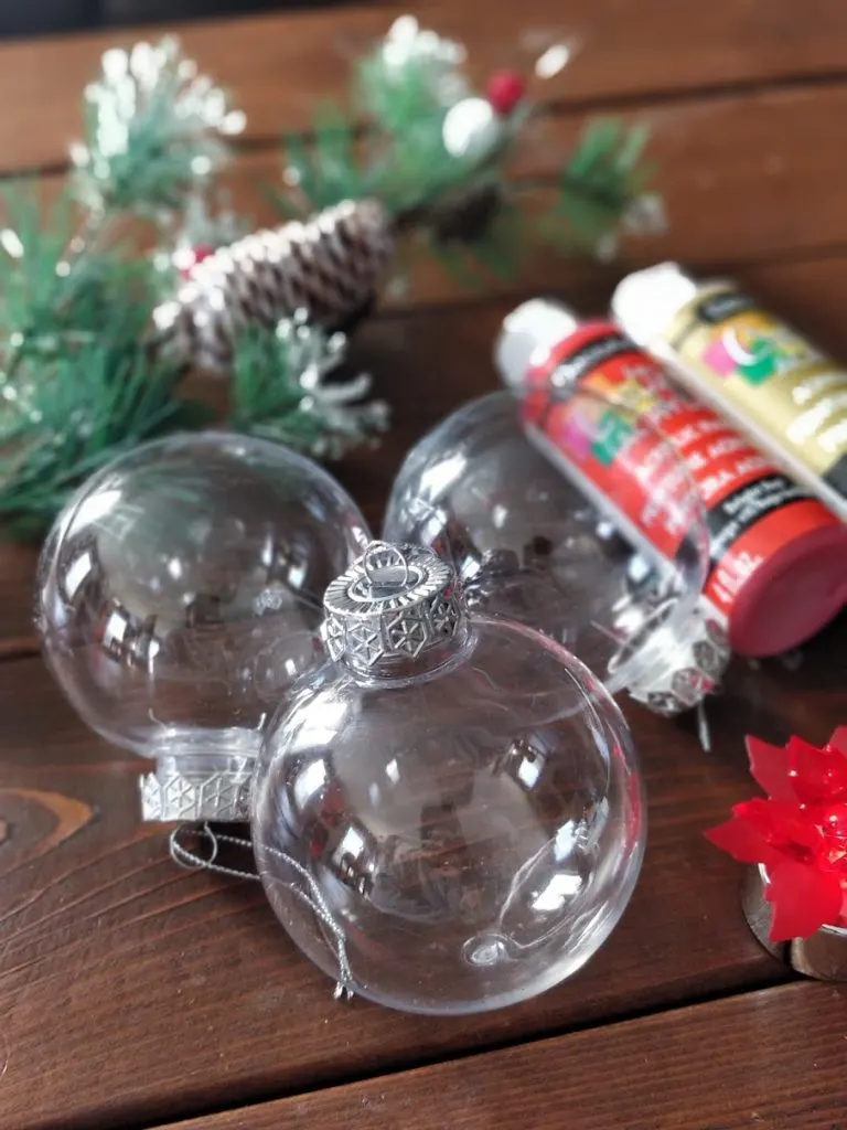Kids Glass Christmas Ornament Craft